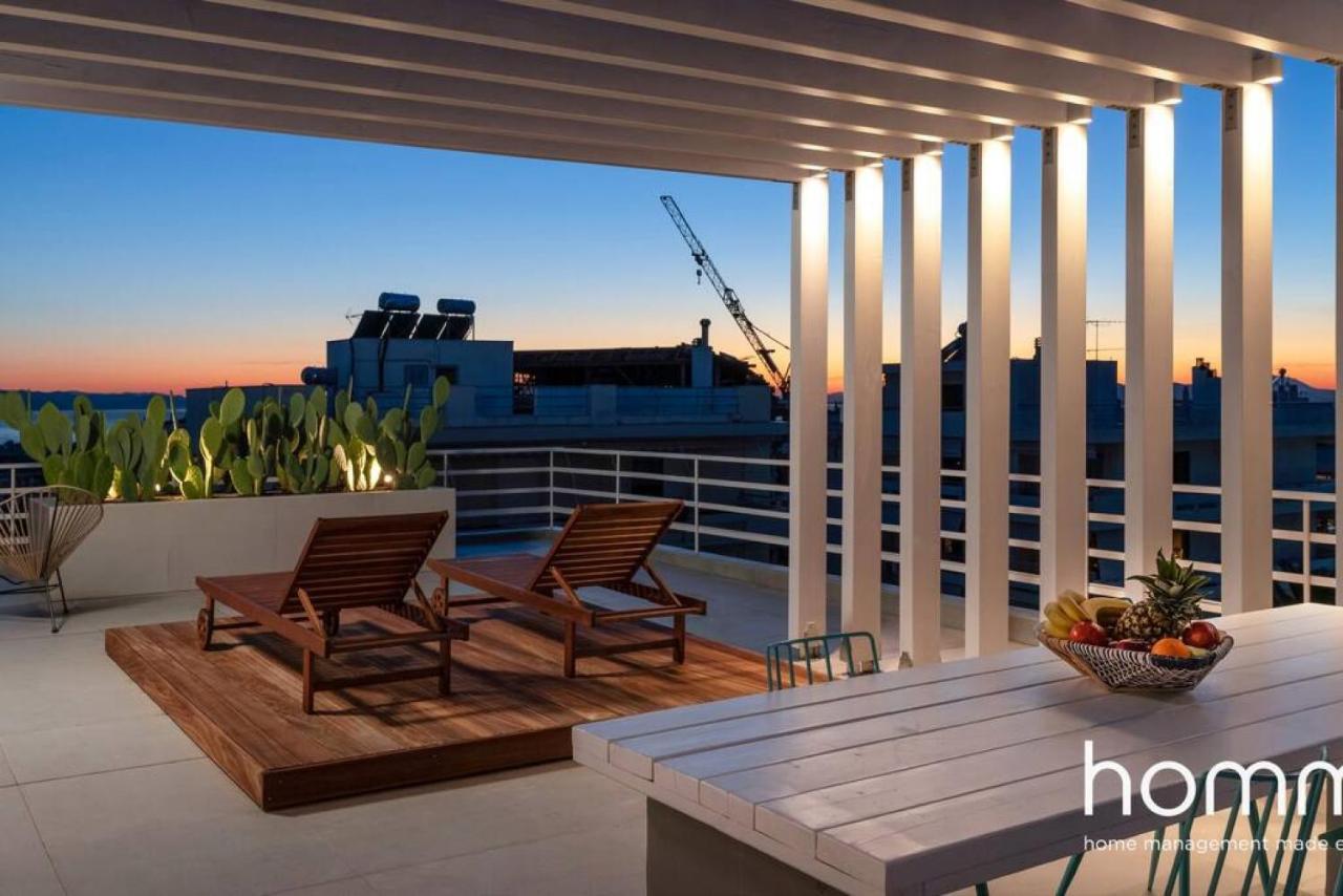 Brand New Homm Penthouse In Ano Glyfada, Dilou Apartment เอเธนส์ ภายนอก รูปภาพ