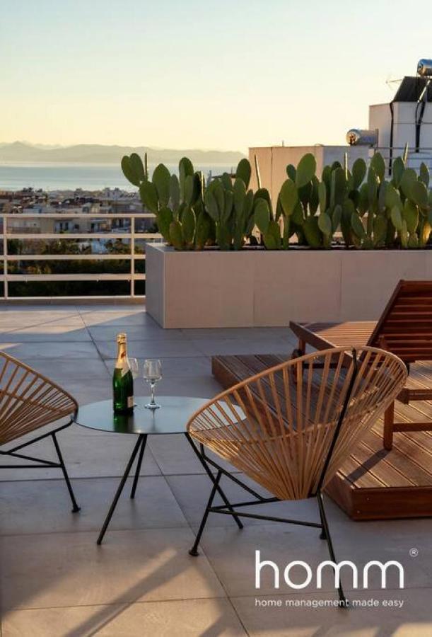 Brand New Homm Penthouse In Ano Glyfada, Dilou Apartment เอเธนส์ ภายนอก รูปภาพ
